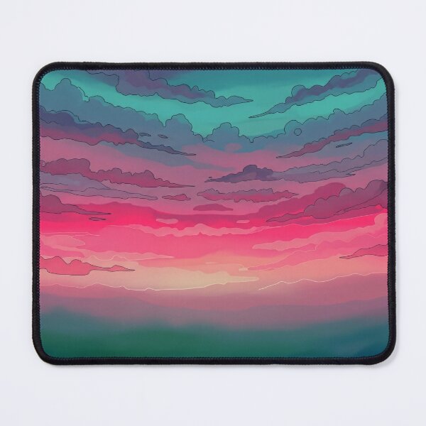 Item preview, Vibrant Sunset Sky Graphic Cloudscape designed and sold by PixorStudio.