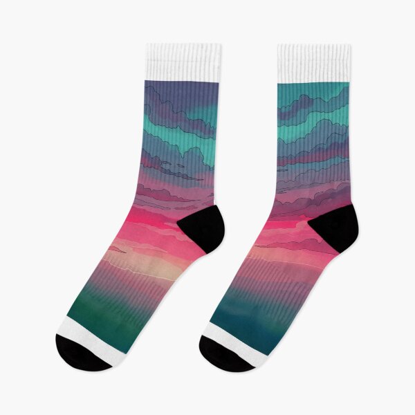 Item preview, Vibrant Sunset Sky Graphic Cloudscape designed and sold by PixorStudio.
