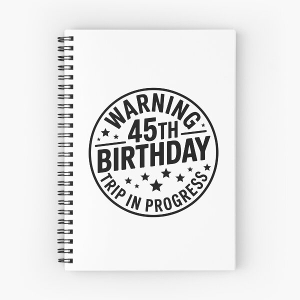 Item preview, Warning: 45th Birthday Sign designed and sold by jkrphoto.