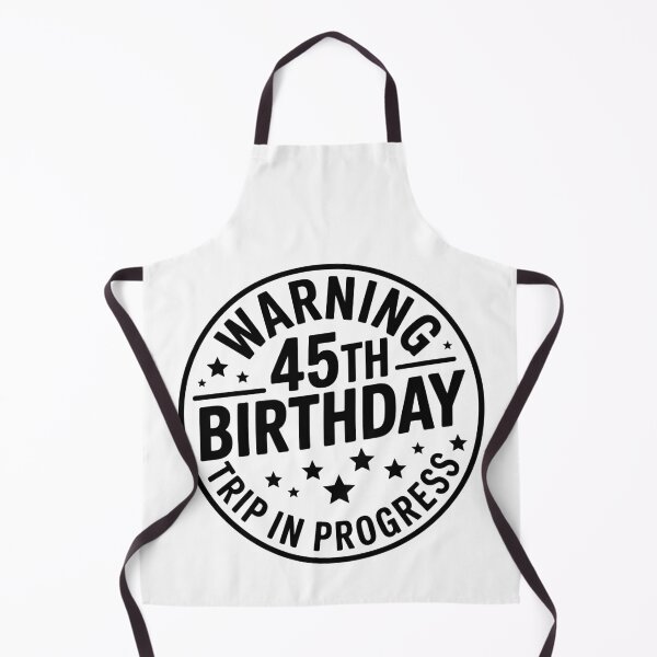 Item preview, Warning: 45th Birthday Sign designed and sold by jkrphoto.