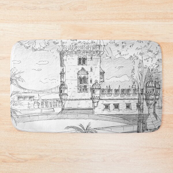 Item preview, Torre de Belém lisboa portugal designed and sold by Tereza Pilar  Art.