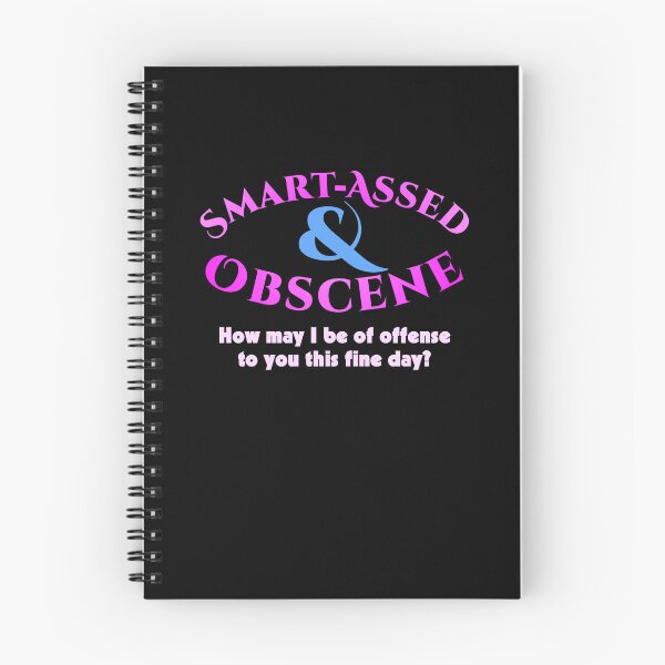 Item preview, Smart-Assed & Obscene designed and sold by LeatherRebel75.