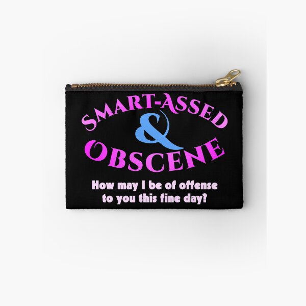 Item preview, Smart-Assed & Obscene designed and sold by LeatherRebel75.