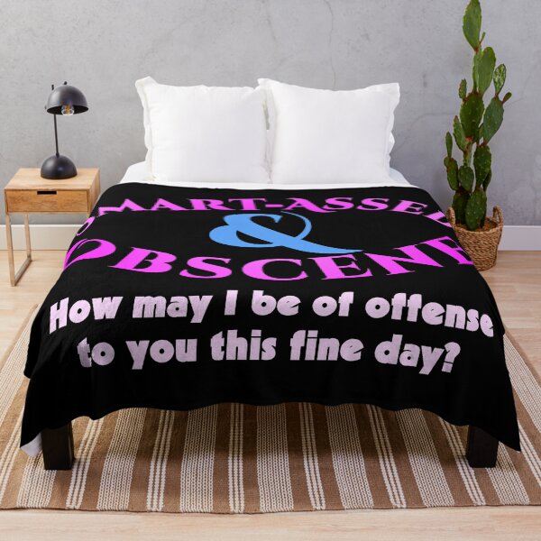 Item preview, Smart-Assed & Obscene designed and sold by LeatherRebel75.