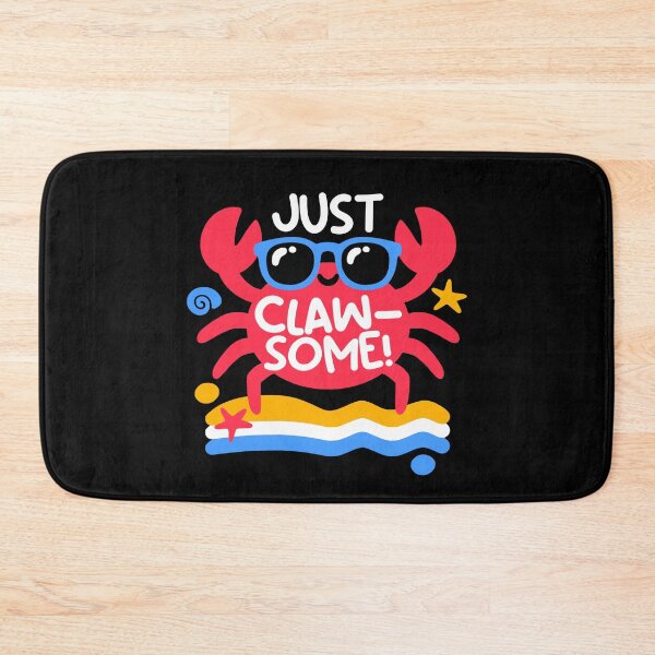 Item preview, Just Claw-some - Cool Cartoon Crab with Sunglasses designed and sold by NemiMakeit.