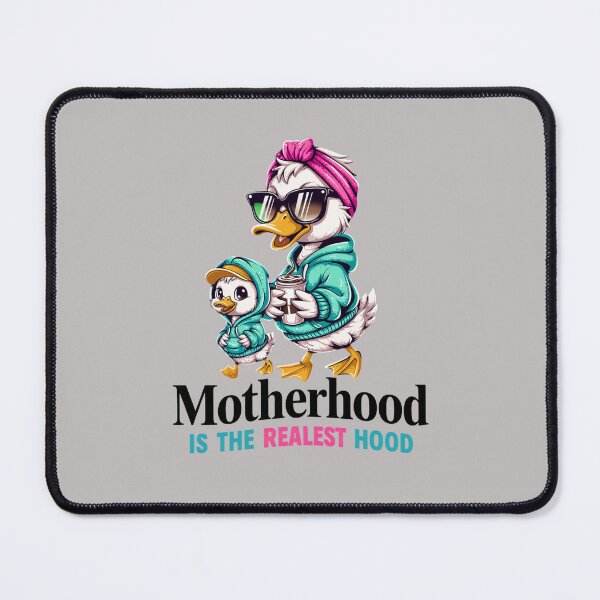 Item preview, Motherhood is The Realest Hood Funny Designs Mother’s Day gift ideas designed and sold by MalwasBasket.