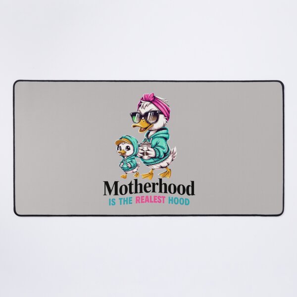Item preview, Motherhood is The Realest Hood Funny Designs Mother’s Day gift ideas designed and sold by MalwasBasket.