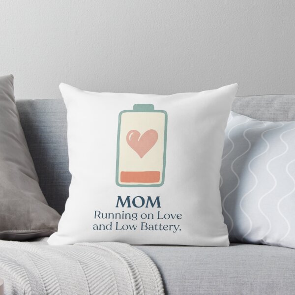 Item preview, MOM. Running on Love and Low Battery designed and sold by ViralVisionsCreating .