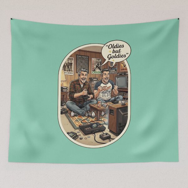 Item preview, Oldies but Goldies "Retro Gaming Night " designed and sold by NEOCHRONOS.