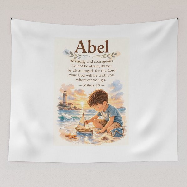 Item preview, The Lord Surrounded Your Life With Lovingkindness Christian Nursery Art designed and sold by LoveNurseries.