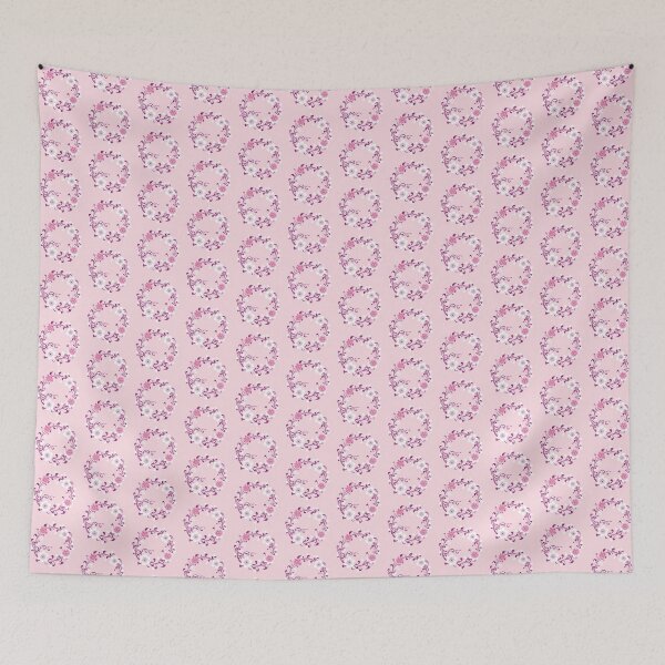 Item preview, Pink Circle Flowers designed and sold by AllAroundArtist.