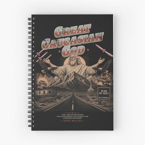 Item preview, Great Caucasian God - Jesse Welles Lyric Art designed and sold by Alt Christian.