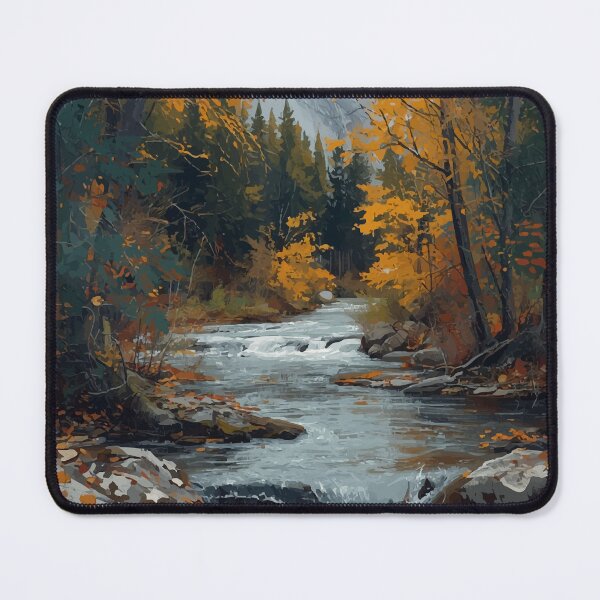 Item preview, Autumn River Rush designed and sold by AbstractAnom.