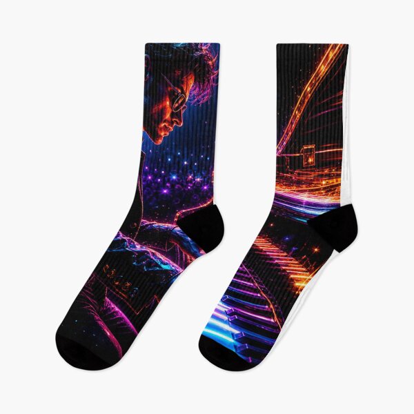 Item preview, Neon Piano Legend Live Stage Energy Concert Vibes designed and sold by SHOCAMPOS DESIGNS .