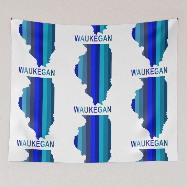 Item preview, Blue Waukegan designed and sold by Normbot2000.