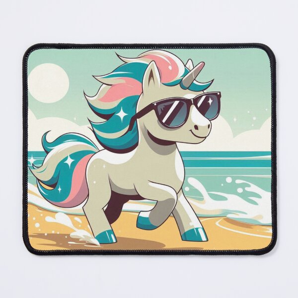 Item preview, Beach Unicorn – Whimsical Summer Design designed and sold by Dogandesighn.