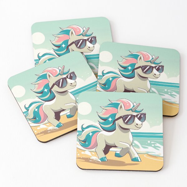 Item preview, Beach Unicorn – Whimsical Summer Design designed and sold by Dogandesighn.