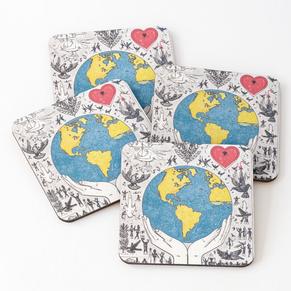 Item preview, One World is Enough for All of Us designed and sold by drawbey.