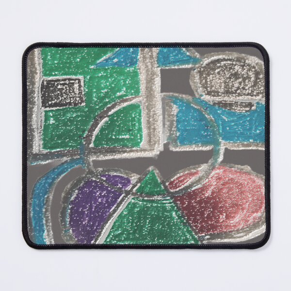 Item preview, shapes misbehaving alpha colorful geometric abstract design designed and sold by SmashingDeals.
