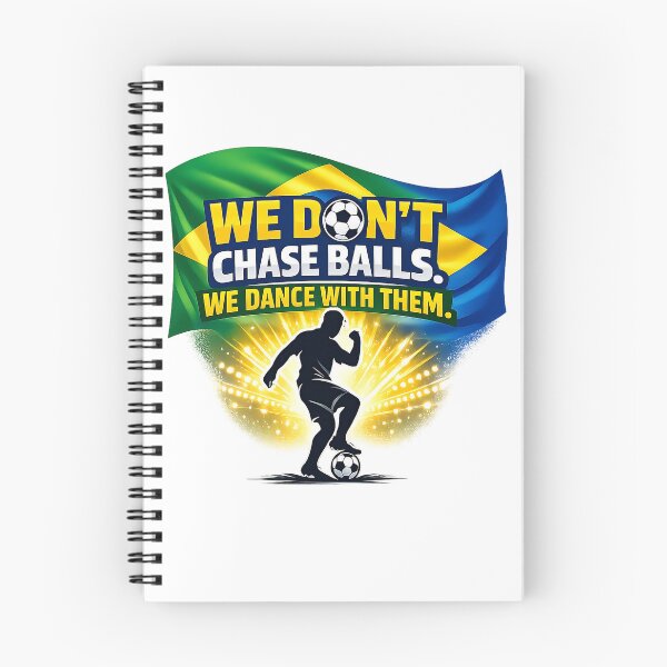 Item preview, Brazil Football Dance – We Don’t Chase Balls We Dance With Them designed and sold by RED-MAR store.