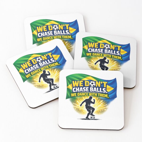 Item preview, Brazil Football Dance – We Don’t Chase Balls We Dance With Them designed and sold by RED-MAR store.