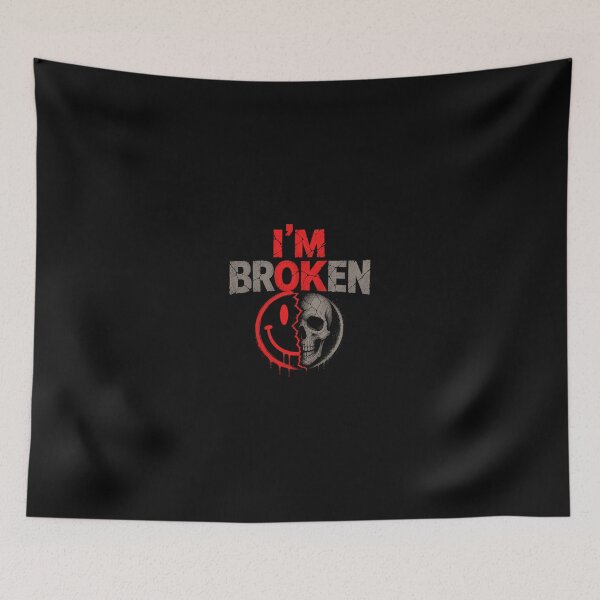 Item preview, I'm ok / I'm broken designed and sold by FreakShopHu.