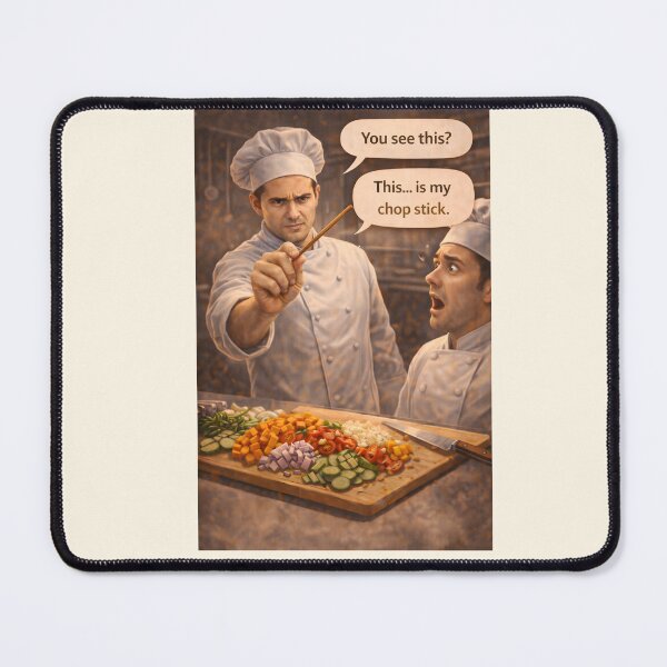 Item preview, This Is My Chopstick Funny Chef Shirt designed and sold by Hornace88studio.