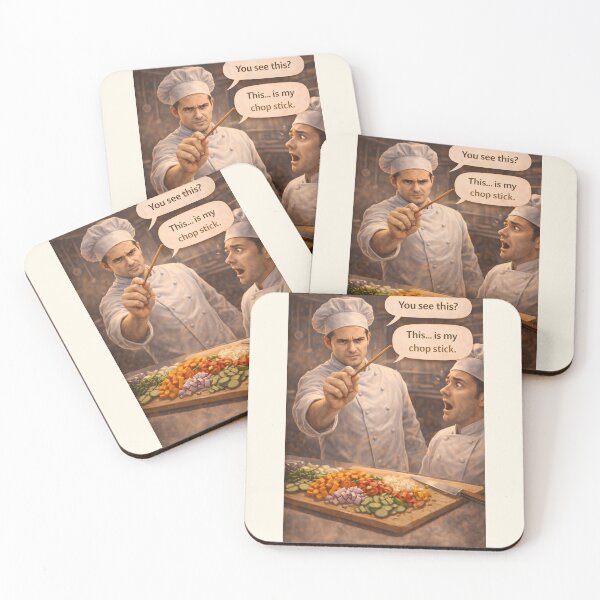 Item preview, This Is My Chopstick Funny Chef Shirt designed and sold by Hornace88studio.