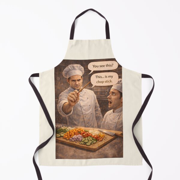 Item preview, This Is My Chopstick Funny Chef Shirt designed and sold by Hornace88studio.