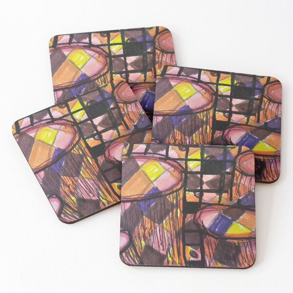 Item preview, Psychedelic Tree Stumps designed and sold by DancingCreek.