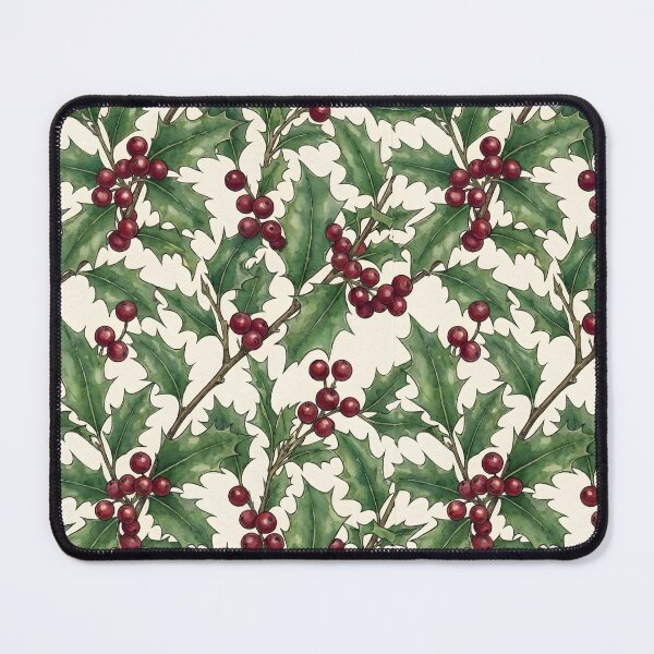 Item preview, Holly Berries Botanical November Birth Flower designed and sold by TerryCoreCraft.
