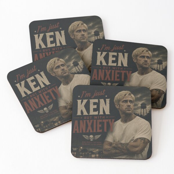 Item preview, I'm Just Ken But With Anxiety - The Place Beyond The Pines Edition designed and sold by hesjustken.