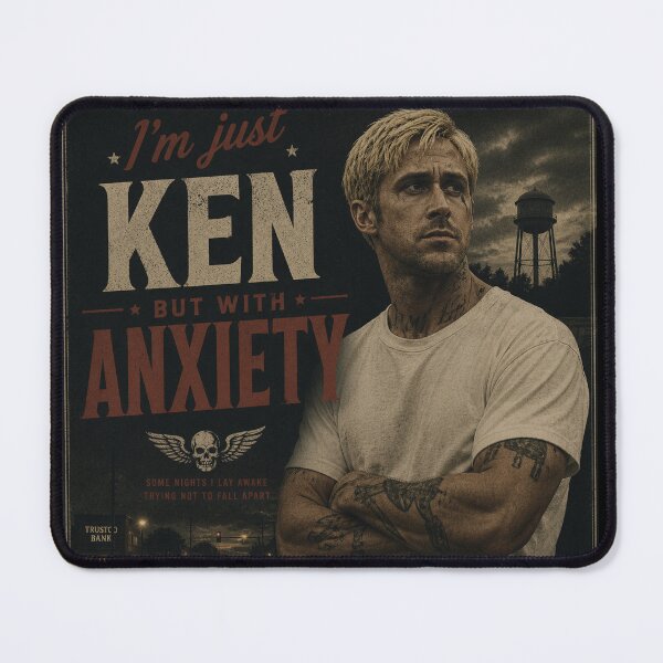Item preview, I'm Just Ken But With Anxiety - The Place Beyond The Pines Edition designed and sold by hesjustken.