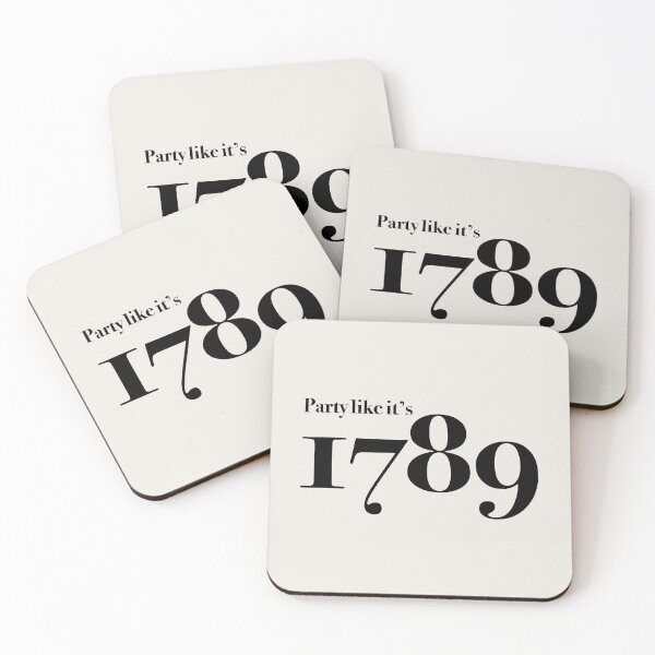 Item preview, Party like it's 1789 designed and sold by Thelittlelord.