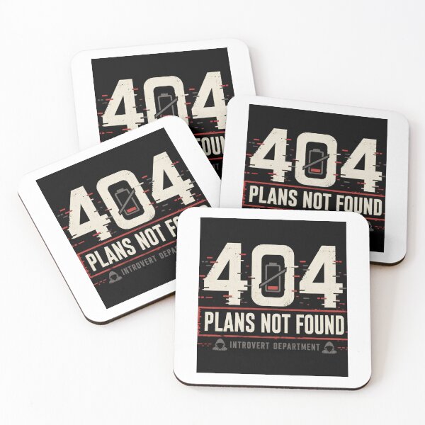 Item preview, 404 Plans Not Found Introvert Design designed and sold by Kupeliemre.