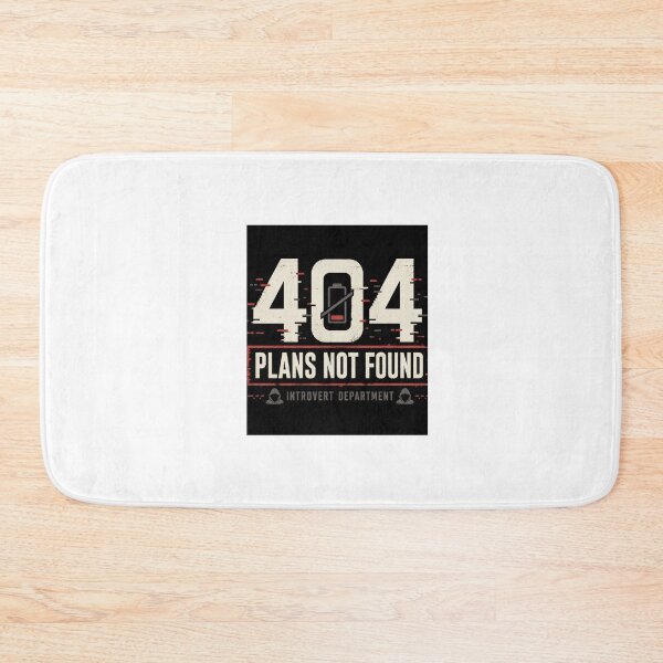 Item preview, 404 Plans Not Found Introvert Design designed and sold by Kupeliemre.