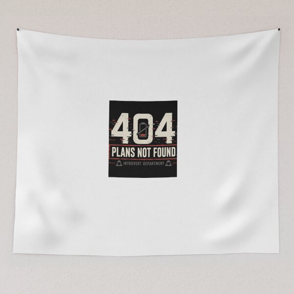 Item preview, 404 Plans Not Found Introvert Design designed and sold by Kupeliemre.