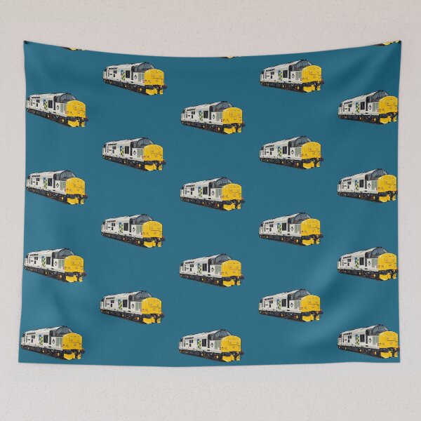 Item preview, British Rail Class 37 Freight Locomotive Design designed and sold by WheresTheTShirt.