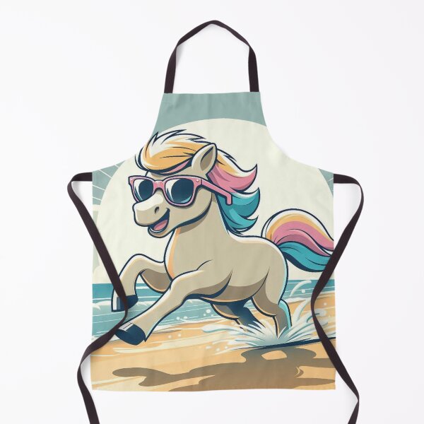 Item preview, Whimsical Pony – Ocean Vibes designed and sold by Dogandesighn.