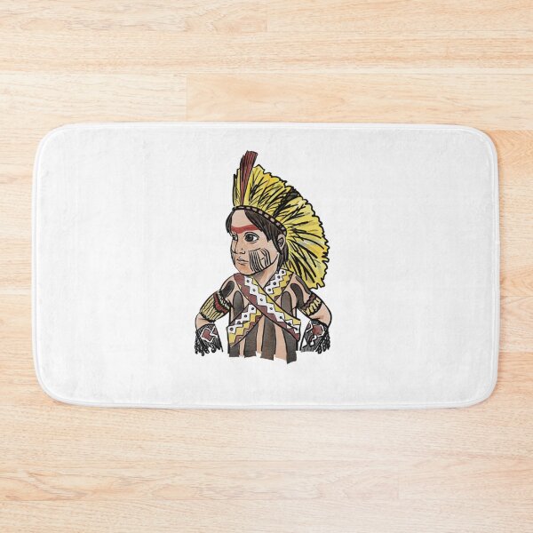 Item preview, Kayapo Indian in traditional attire   designed and sold by JATOOBA.