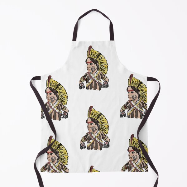 Item preview, Kayapo Indian in traditional attire   designed and sold by JATOOBA.