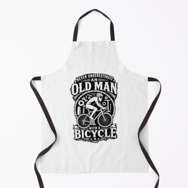 Item preview, Never Underestimate An Old Man With A Bicycle - Vintage Cycling designed and sold by 9xgraphics.