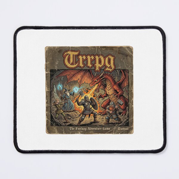 Item preview, Trrpg Vintage Tabletop Adventure Quest designed and sold by DuckOddity.
