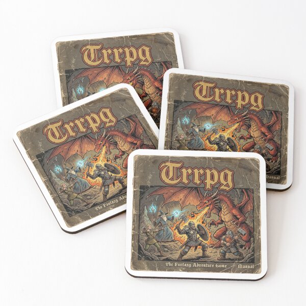 Item preview, Trrpg Vintage Tabletop Adventure Quest designed and sold by DuckOddity.