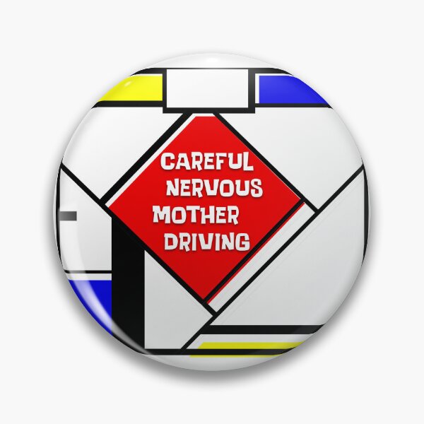 Item preview, Retro Nervous Mother Driving designed and sold by Normbot2000.