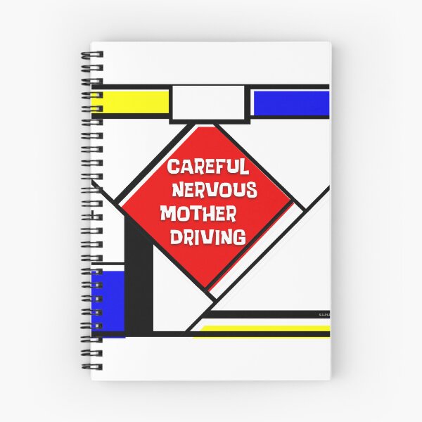 Item preview, Retro Nervous Mother Driving designed and sold by Normbot2000.