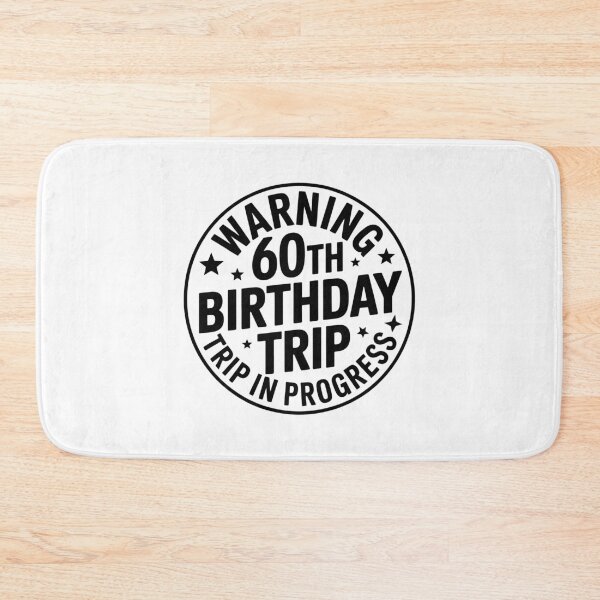 Item preview, Warning: 60th Birthday Sign designed and sold by jkrphoto.