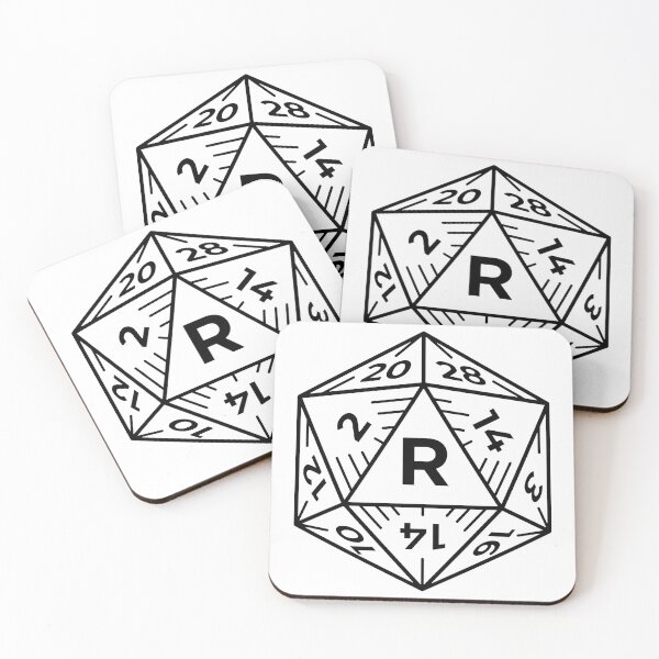 Item preview, Trrpg Modern Minimalist Dice Geometry designed and sold by DuckOddity.