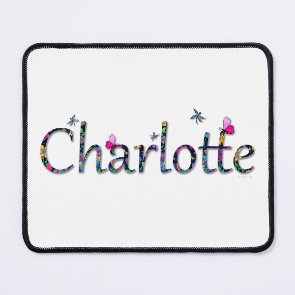 Item preview, Charlotte Name Custom Baby Kids Children Girl Art designed and sold by Sharon Cummings Art.