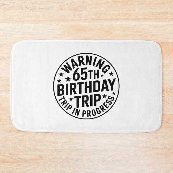 Item preview,  Warning: 65th Birthday Sign designed and sold by jkrphoto.